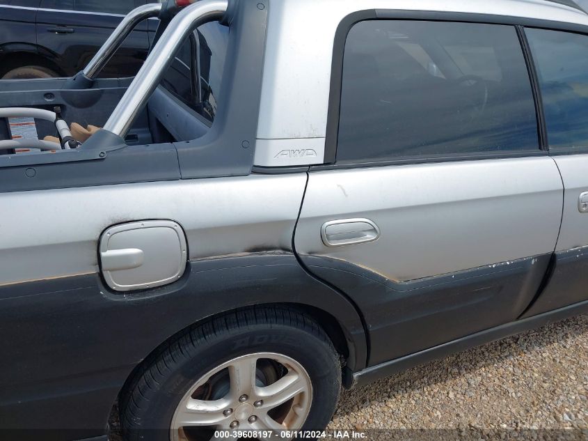 2003 Subaru Baja VIN: 4S4BT61C137107786 Lot: 39608197