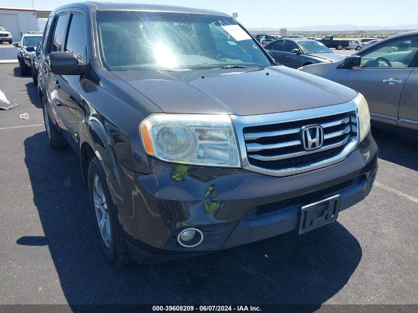 2013 HONDA PILOT EX-L - 5FNYF3H64DB005933