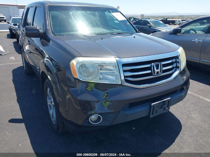 2013 Honda Pilot Ex-L VIN: 5FNYF3H64DB005933 Lot: 39608209