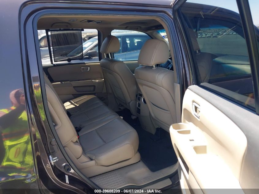 2013 HONDA PILOT EX-L - 5FNYF3H64DB005933