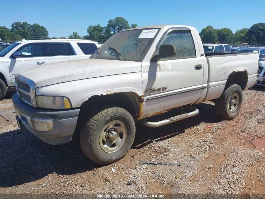 2001 Dodge Ram 1500 St VIN: 1B7HF16Z01S117807 Lot: 39608213