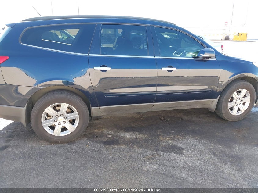 2012 Chevrolet Traverse 1Lt VIN: 1GNKVGED4CJ165506 Lot: 39608216