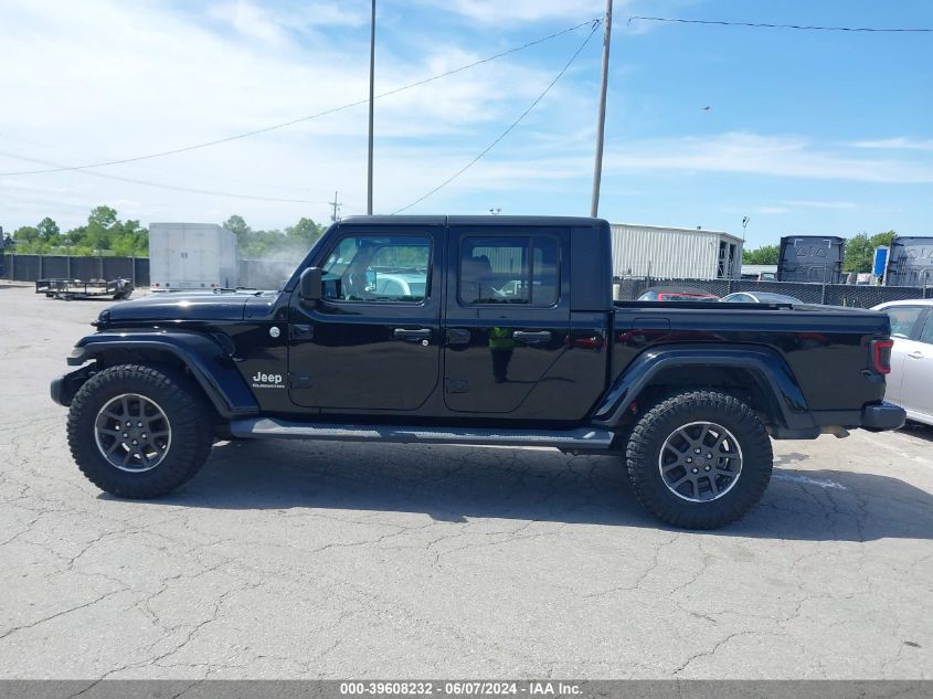 2020 Jeep Gladiator Overland 4X4 VIN: 1C6HJTFG0LL137214 Lot: 39608232