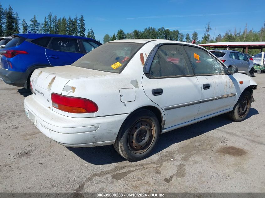 1999 Subaru Impreza L VIN: JF1GC4359XH500258 Lot: 39608238