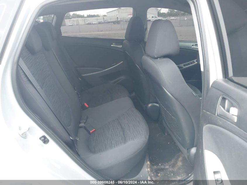 2017 Hyundai Accent Se VIN: KMHCT5AEXHU312838 Lot: 39608245