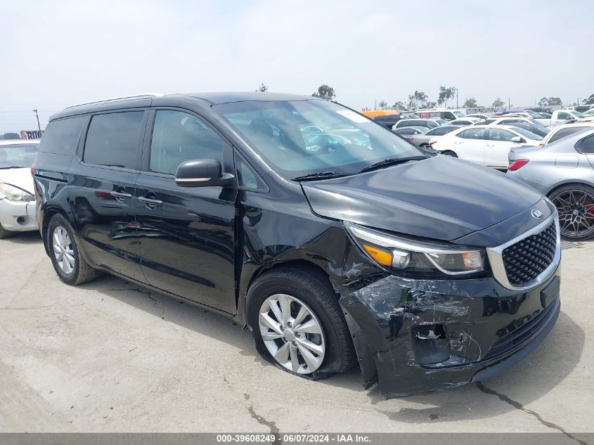 2018 Kia Sedona Lx VIN: KNDMB5C14J6380441 Lot: 39608249