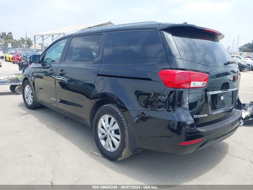 2018 Kia Sedona Lx VIN: KNDMB5C14J6380441 Lot: 39608249