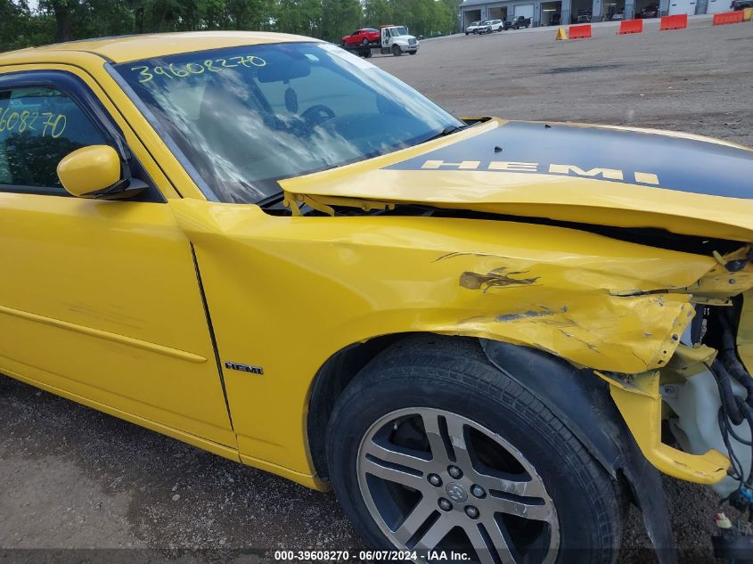 2006 Dodge Charger Rt VIN: 2B3LA53H56H347516 Lot: 39608270