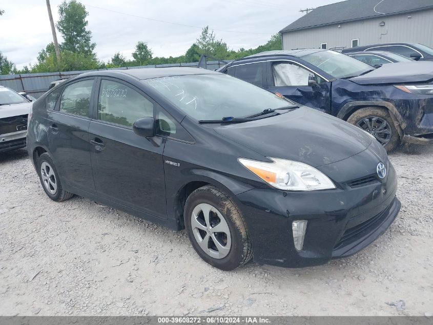 2013 Toyota Prius VIN: JTDKN3DU5D5546357 Lot: 39608272