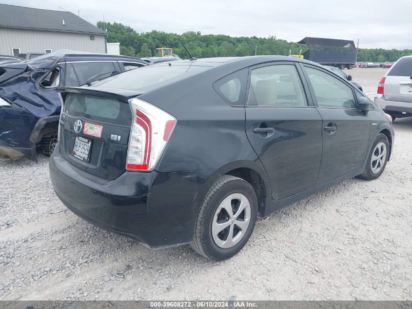 2013 Toyota Prius VIN: JTDKN3DU5D5546357 Lot: 39608272