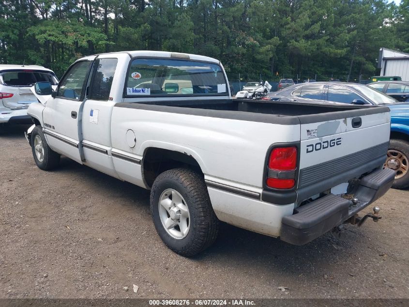 1996 Dodge Ram 1500 VIN: 3B7HC13Y6TG137171 Lot: 39608276