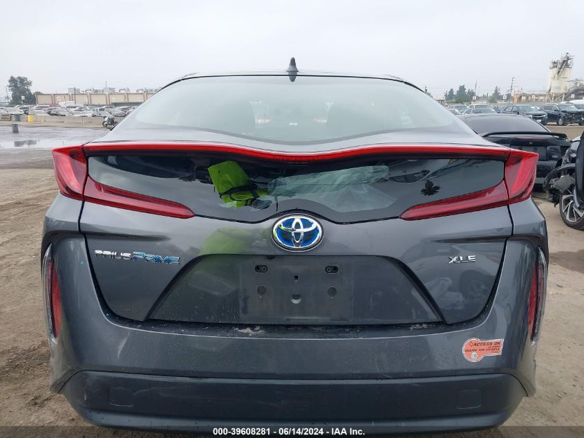 2020 Toyota Prius Prime Xle VIN: JTDKARFP1L3161023 Lot: 39608281