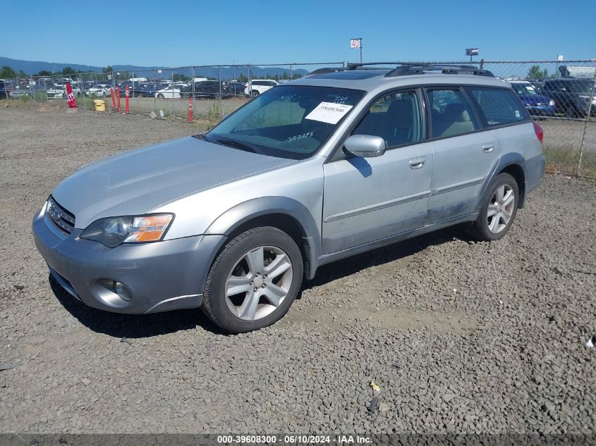 2005 Subaru Outback 3.0R Vdc Limited VIN: 4S4BP85CX54352293 Lot: 39608300