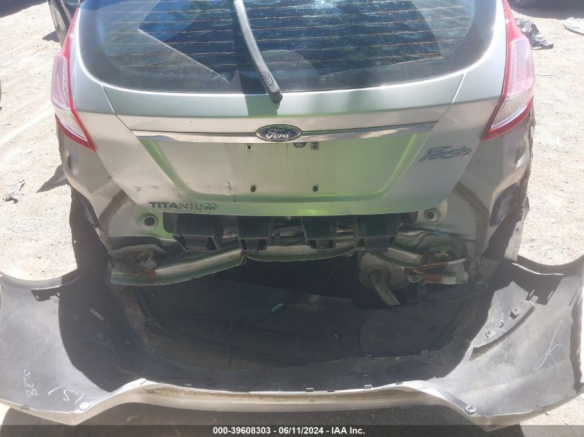 2015 Ford Fiesta Titanium VIN: 3FADP4FJXFM117973 Lot: 39608303