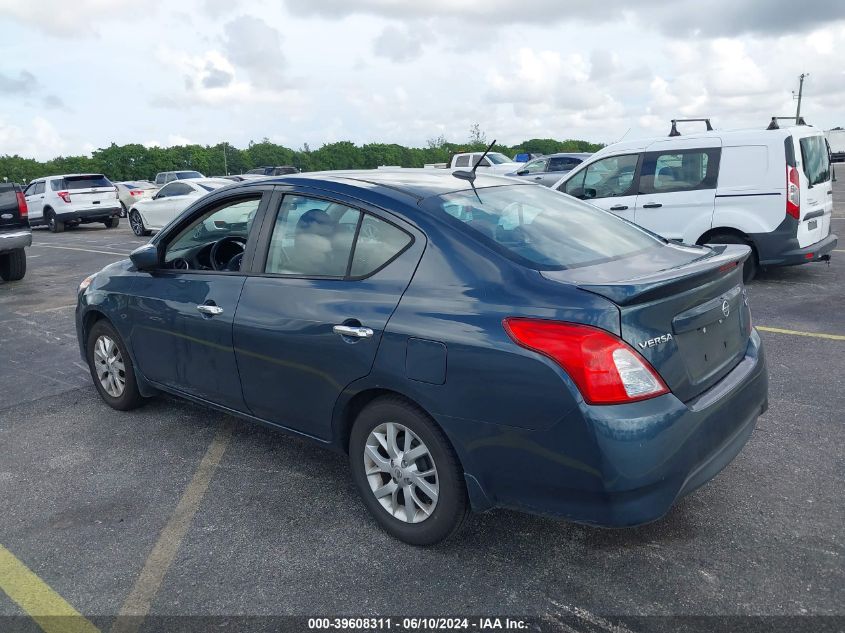 2017 Nissan Versa 1.6 Sv VIN: 3N1CN7AP1HL805252 Lot: 39608311