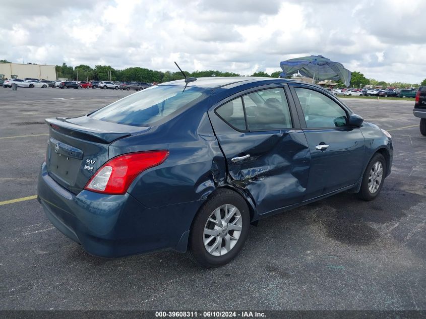 2017 Nissan Versa 1.6 Sv VIN: 3N1CN7AP1HL805252 Lot: 39608311