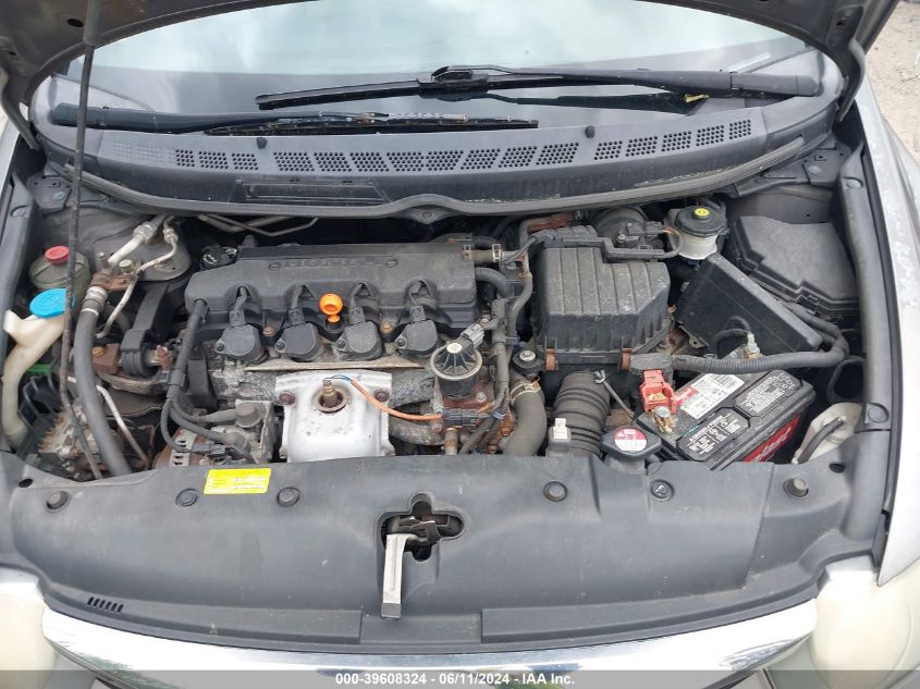 2010 Honda Civic Lx VIN: 2HGFA1F59AH534239 Lot: 39608324