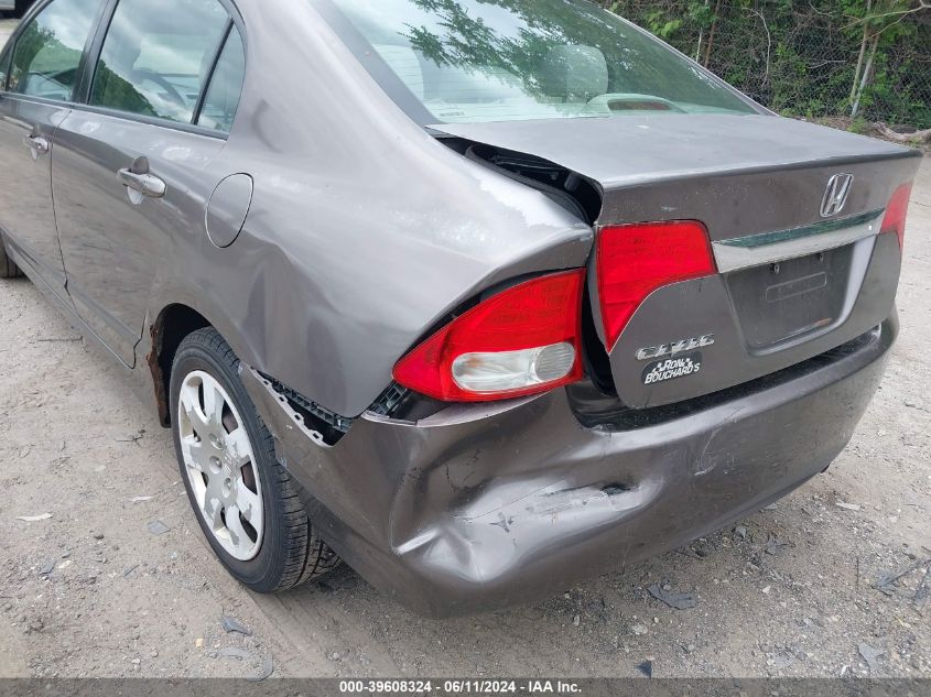 2010 Honda Civic Lx VIN: 2HGFA1F59AH534239 Lot: 39608324