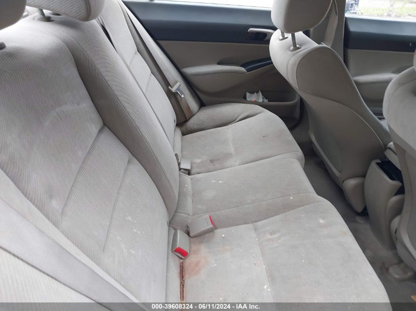 2010 Honda Civic Lx VIN: 2HGFA1F59AH534239 Lot: 39608324