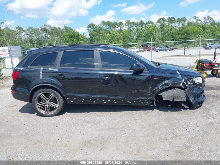 2015 Audi Q7 3.0T S Line Prestige VIN: WA1DGAFE5FD006782 Lot: 39608329