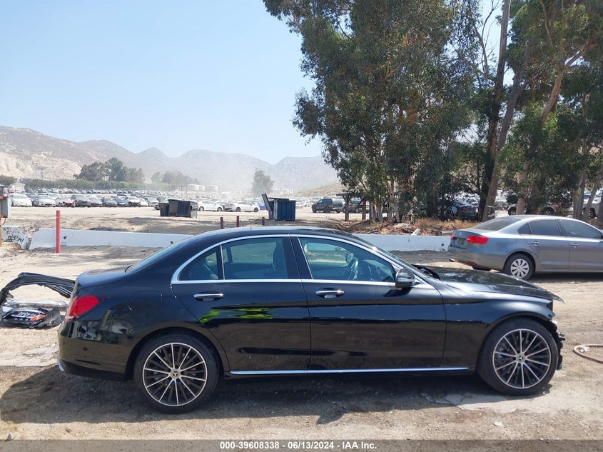 2021 Mercedes-Benz C 300 Sedan VIN: W1KWF8DB2MR627535 Lot: 39608338