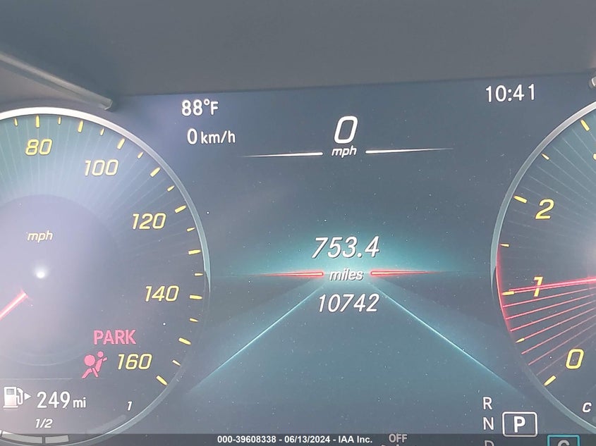 2021 Mercedes-Benz C 300 Sedan VIN: W1KWF8DB2MR627535 Lot: 39608338