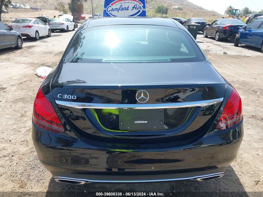 2021 Mercedes-Benz C 300 Sedan VIN: W1KWF8DB2MR627535 Lot: 39608338