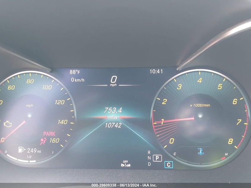 2021 Mercedes-Benz C 300 Sedan VIN: W1KWF8DB2MR627535 Lot: 39608338