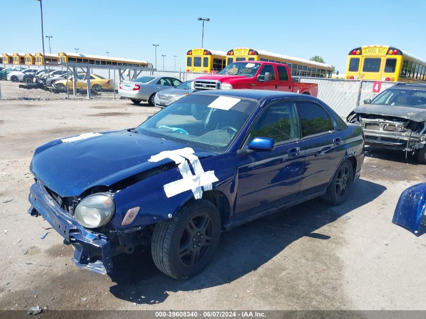 2003 Subaru Impreza 2.5Rs VIN: JF1GD675X3H510746 Lot: 39608340