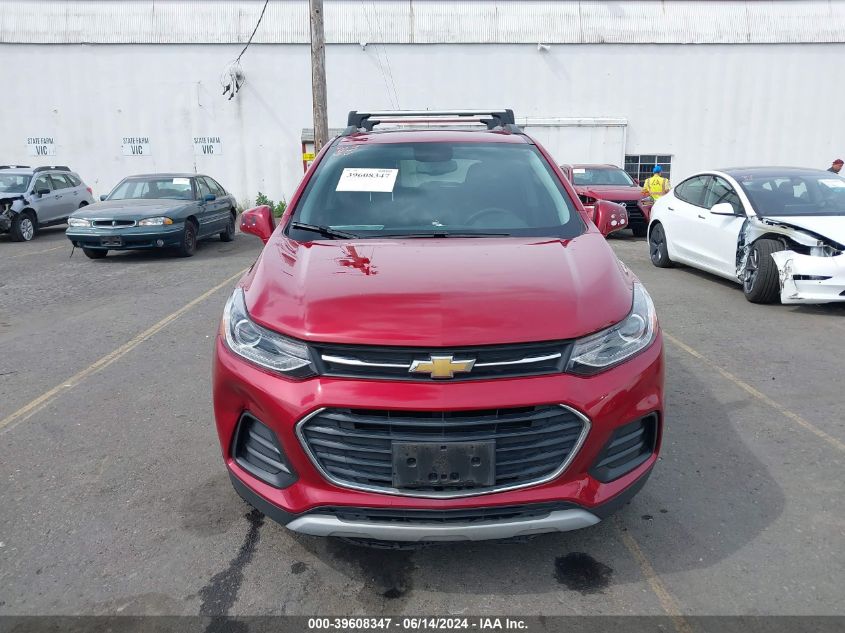 2020 Chevrolet Trax Awd Lt VIN: 3GNCJPSB6LL125147 Lot: 39608347