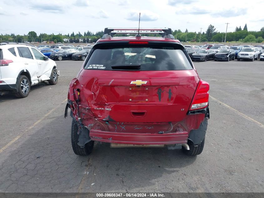 2020 Chevrolet Trax Awd Lt VIN: 3GNCJPSB6LL125147 Lot: 39608347