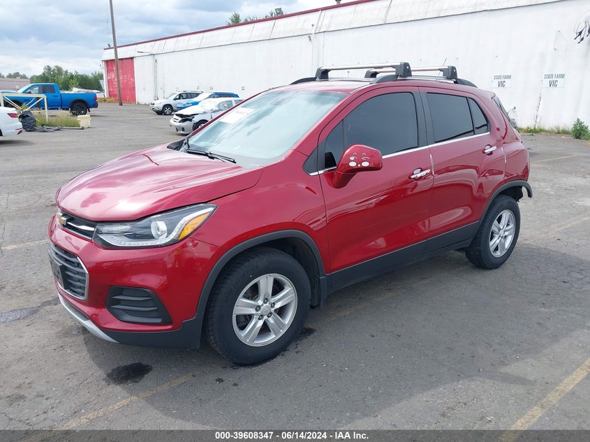 VIN 3GNCJPSB6LL125147 2020 CHEVROLET TRAX AWD LT