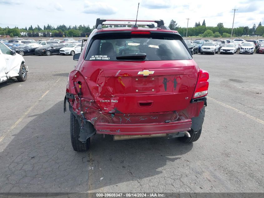 2020 Chevrolet Trax Awd Lt VIN: 3GNCJPSB6LL125147 Lot: 39608347