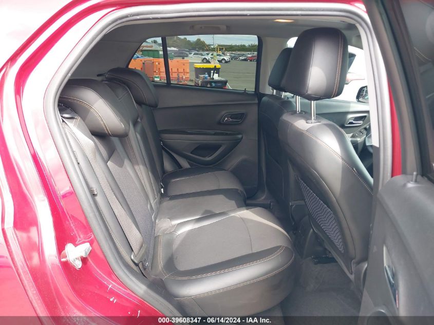 2020 Chevrolet Trax Awd Lt VIN: 3GNCJPSB6LL125147 Lot: 39608347