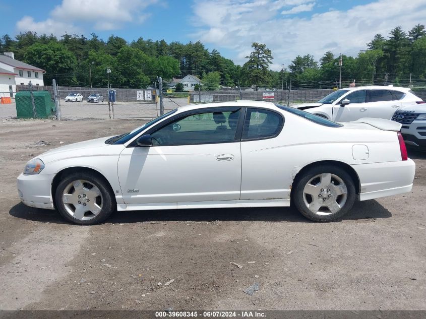 2007 Chevrolet Monte Carlo Ss VIN: 2G1WL15C479375957 Lot: 39608345