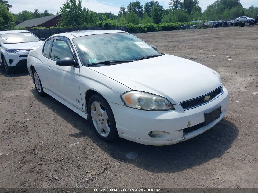 2007 Chevrolet Monte Carlo Ss VIN: 2G1WL15C479375957 Lot: 39608345