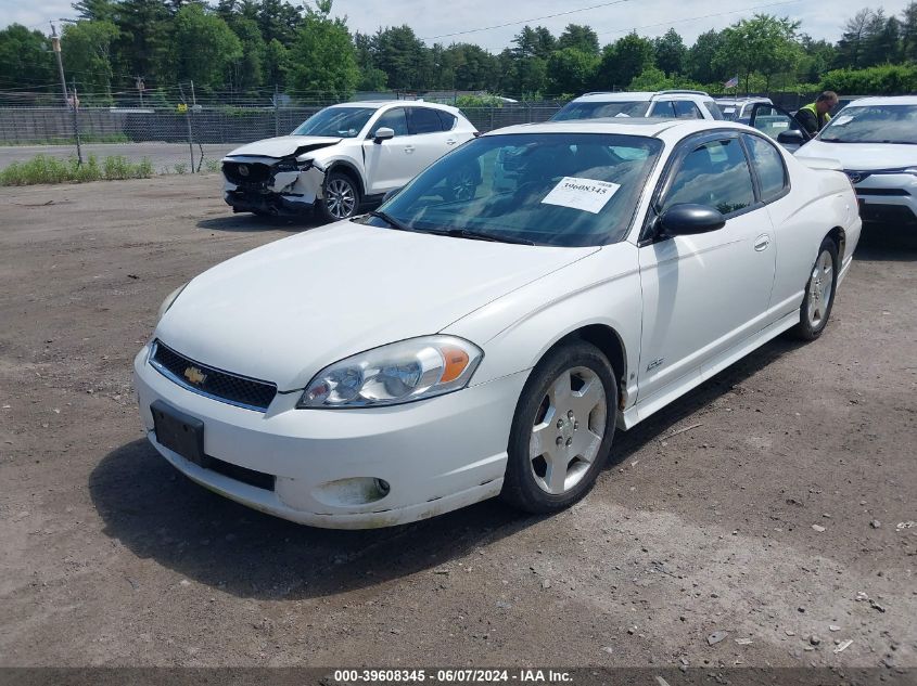 2007 Chevrolet Monte Carlo Ss VIN: 2G1WL15C479375957 Lot: 39608345