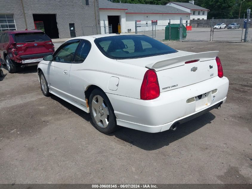 2007 Chevrolet Monte Carlo Ss VIN: 2G1WL15C479375957 Lot: 39608345