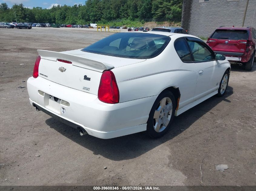 2007 Chevrolet Monte Carlo Ss VIN: 2G1WL15C479375957 Lot: 39608345