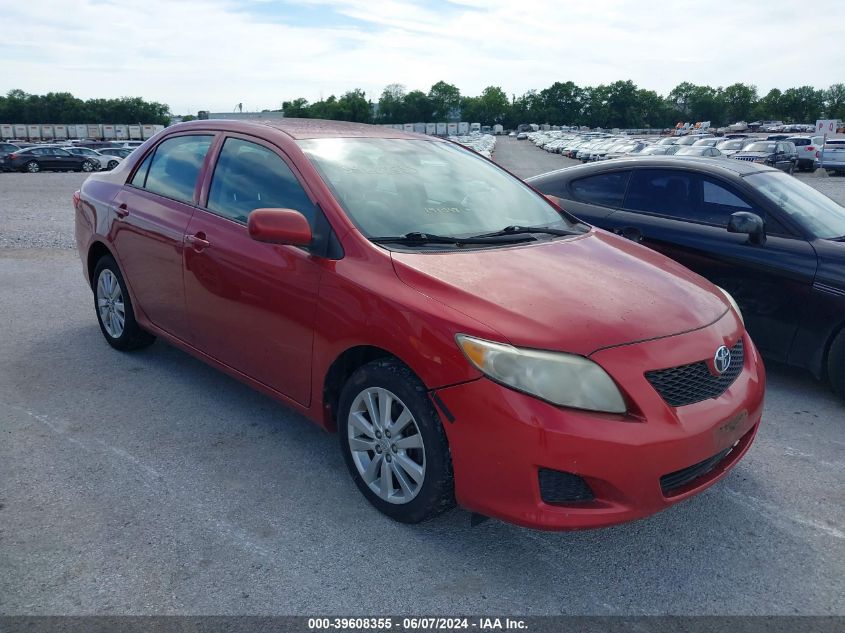 2009 Toyota Corolla Le VIN: 2T1BU40E69C043048 Lot: 39608355