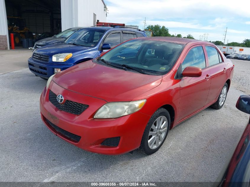 2009 Toyota Corolla Le VIN: 2T1BU40E69C043048 Lot: 39608355