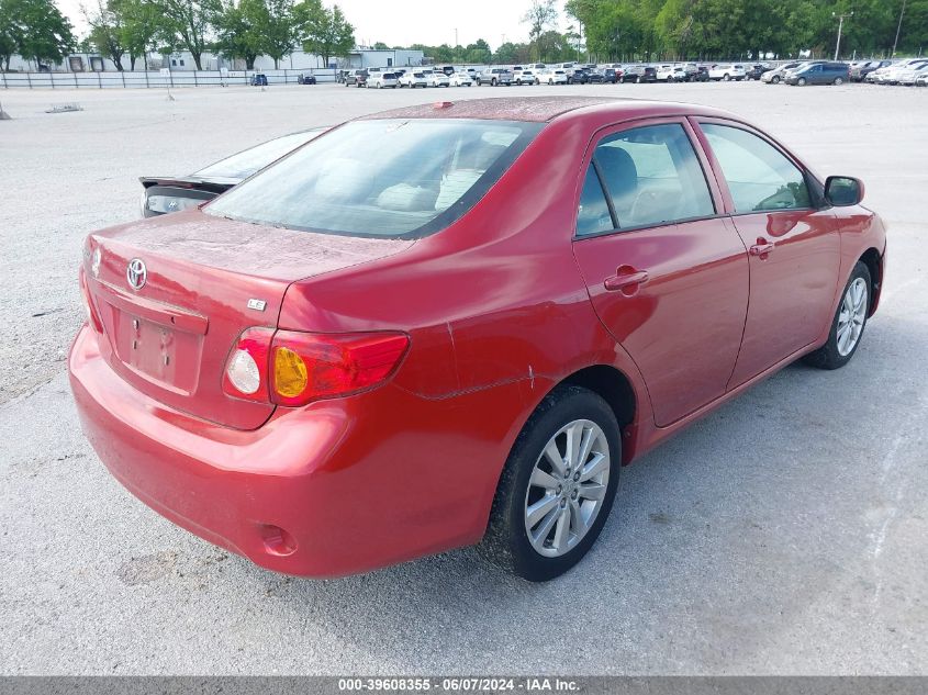 2009 Toyota Corolla Le VIN: 2T1BU40E69C043048 Lot: 39608355