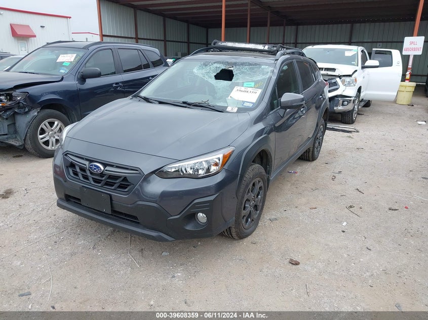 VIN JF2GTHSC2NH207186 2022 SUBARU CROSSTREK SPORT