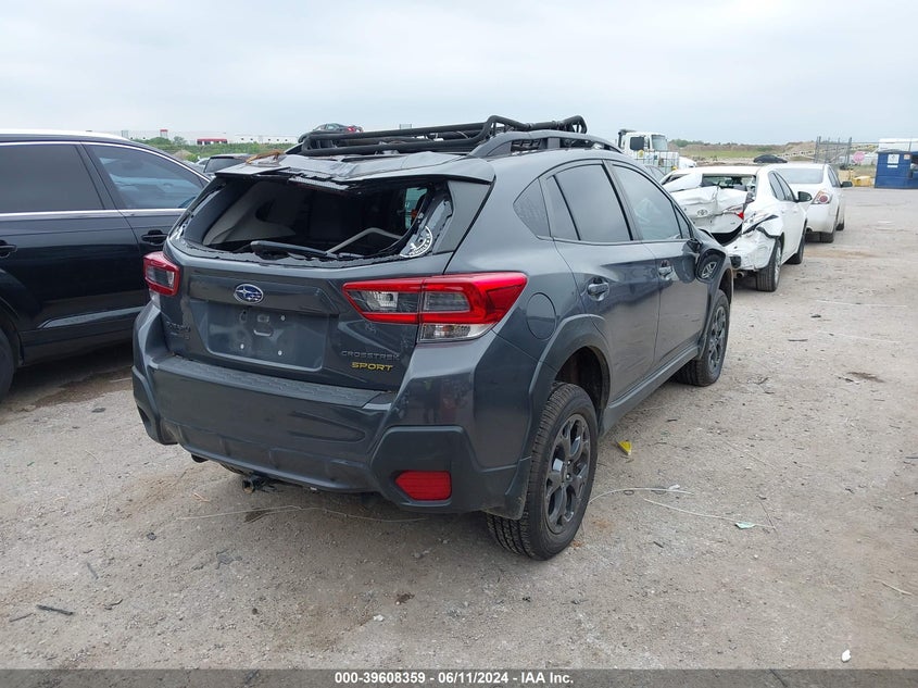 VIN JF2GTHSC2NH207186 2022 SUBARU CROSSTREK SPORT
