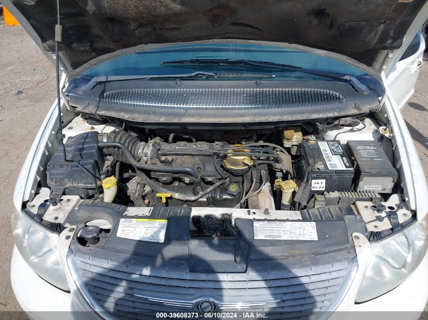 2002 Chrysler Town & Country Lx VIN: 2C4GP44372R755449 Lot: 39608373