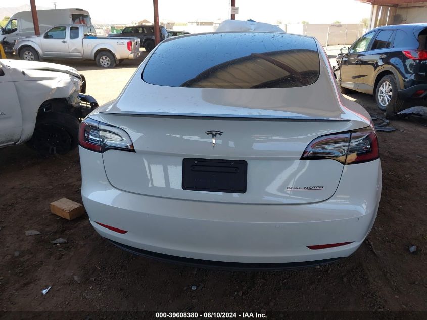 2021 Tesla Model 3 Performance Dual Motor All-Wheel Drive VIN: 5YJ3E1ECXMF995708 Lot: 39608380