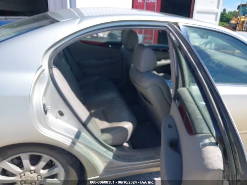 2004 Lexus Es 330 VIN: JTHBA30G845000307 Lot: 39608381