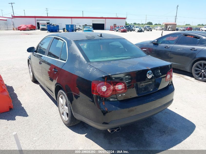 2008 Volkswagen Jetta Se/Sel VIN: 3VWRM71K48M092384 Lot: 39608393