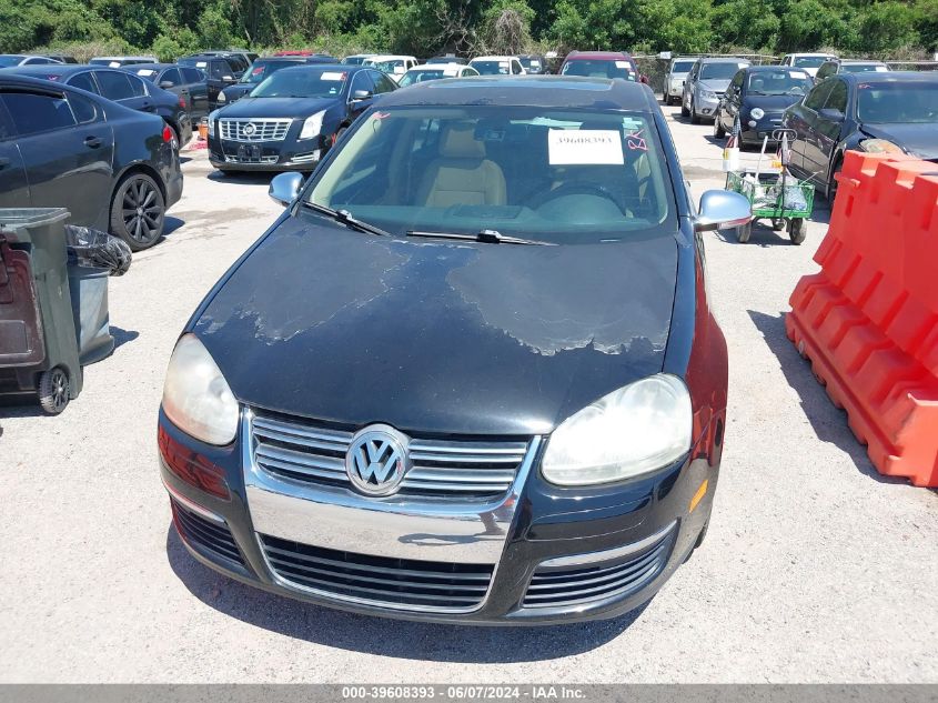 2008 Volkswagen Jetta Se/Sel VIN: 3VWRM71K48M092384 Lot: 39608393