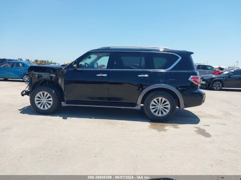 2019 Nissan Armada Sv VIN: JN8AY2ND5K9088583 Lot: 39608399